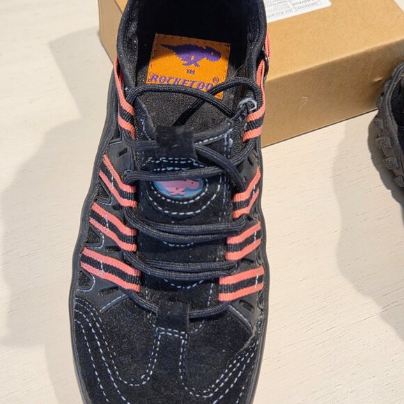 Rocket Dog Black Suede Tennis Shoes - Picture 2 of 4